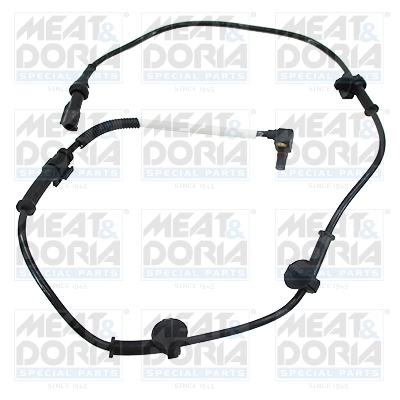 Sensor, wheel speed